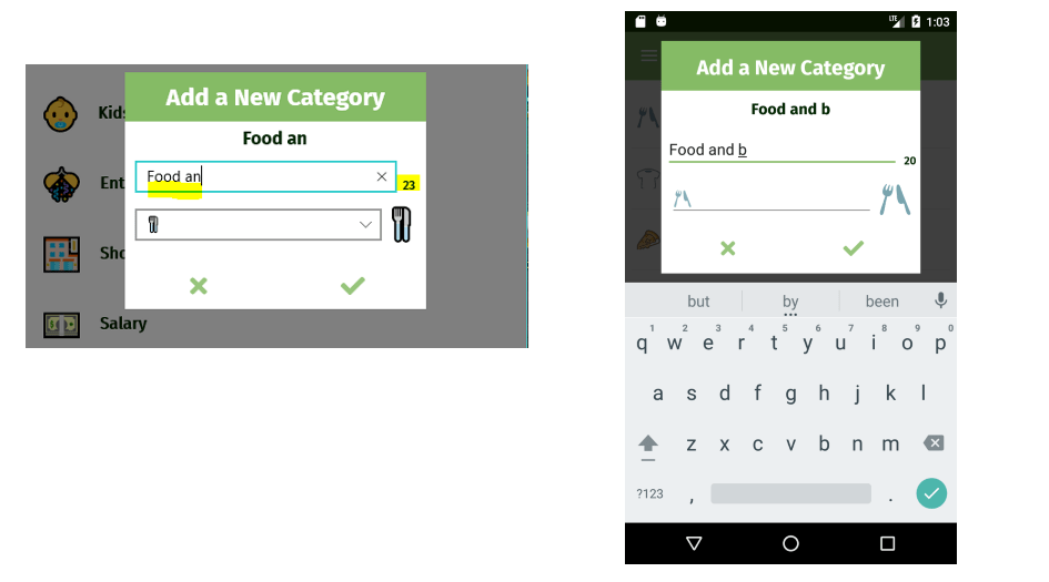 Xamarin Forms entry with character max length and counter demo